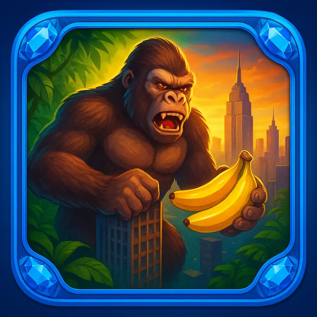 Aperçu du jeu King Kong Cash Even Bigger Bananas 4 disponible sur Spinboss